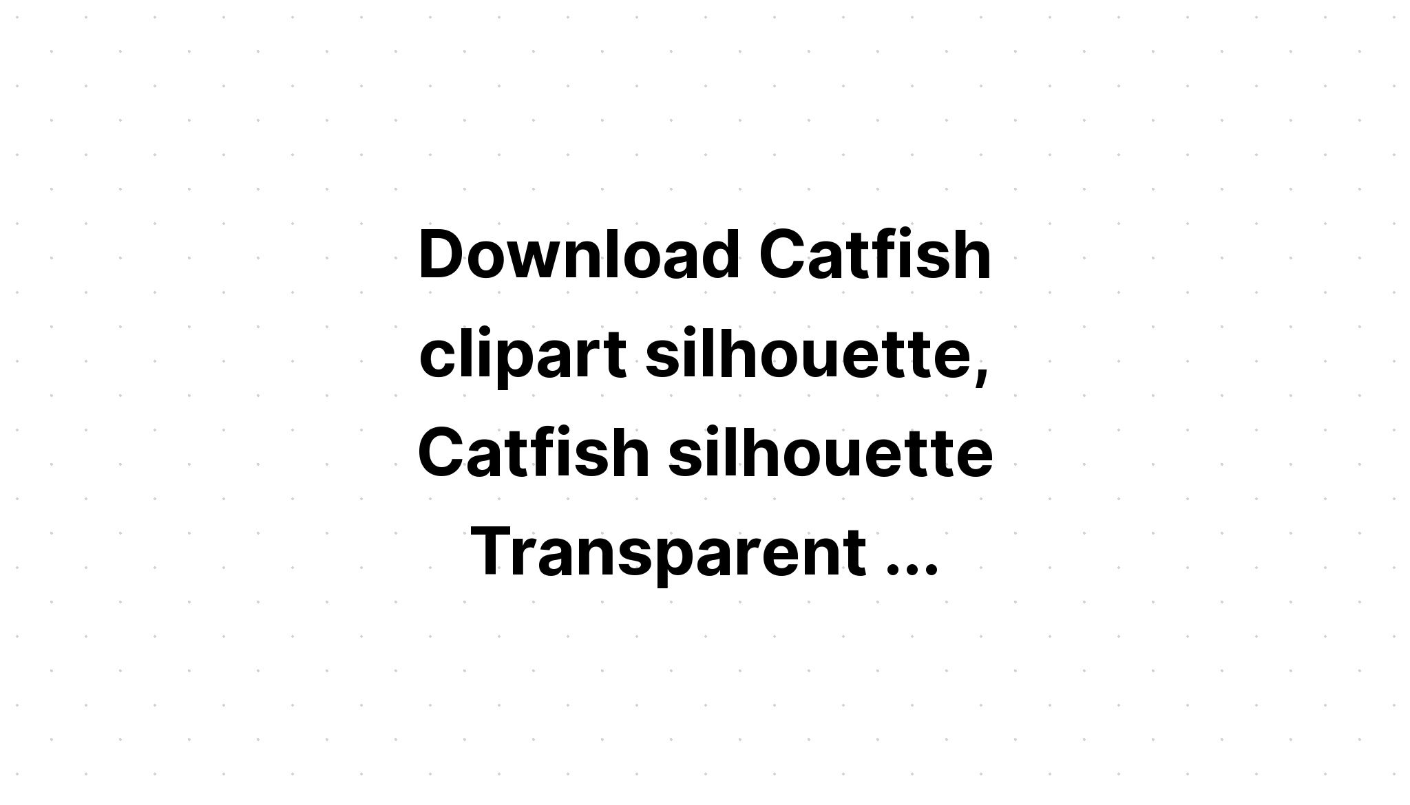 Download Silhouette Cat Fishing Fish Clipart SVG File